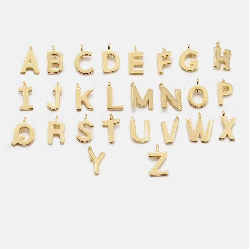 26 bogstaver indledende vedhængs charme