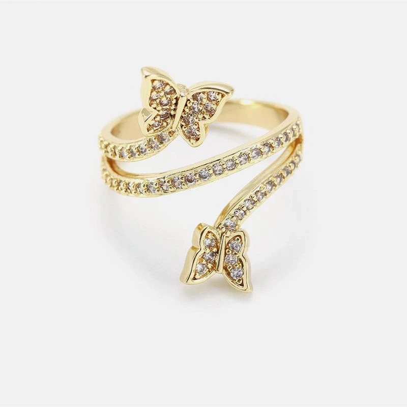 Smuk sommerfugldyrering håndlavet