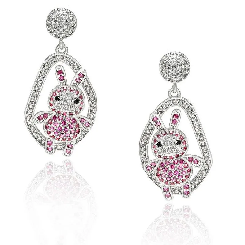 Sød kanindyr ørering