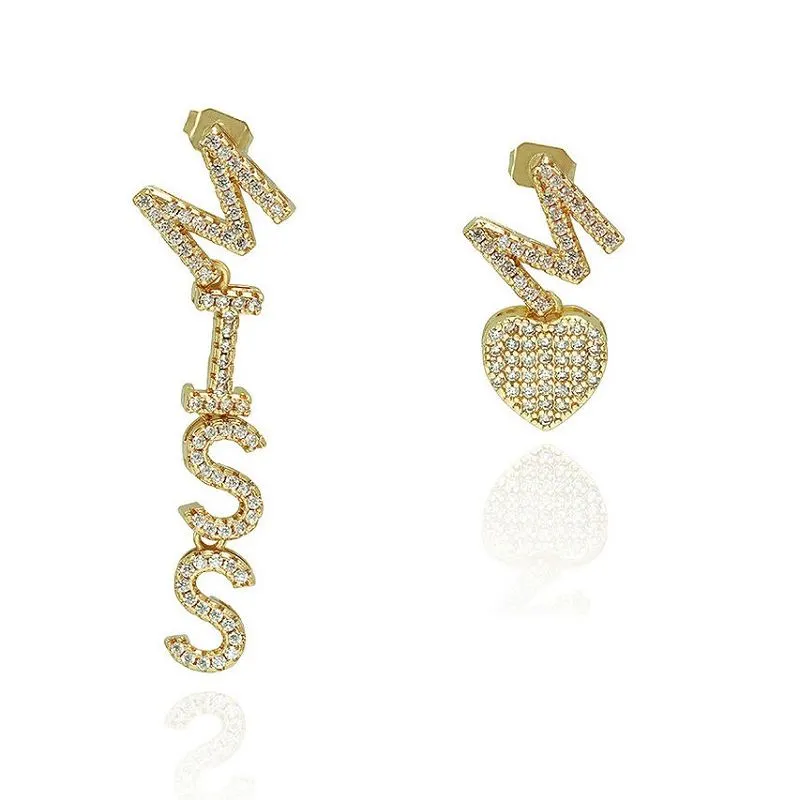 Gør-det-selv Miss Letter Initial Ørering