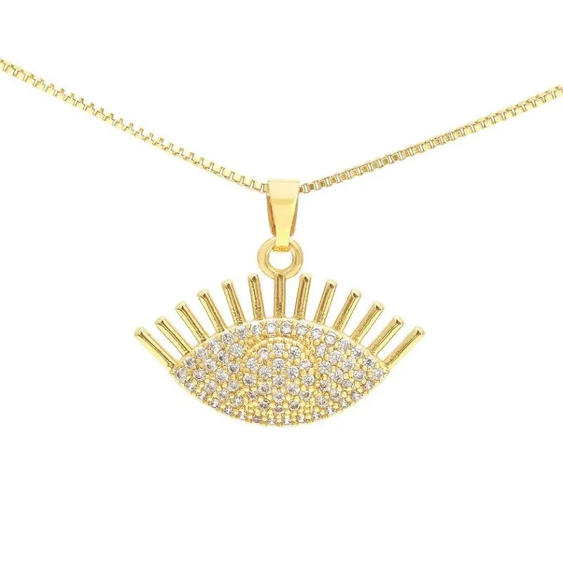 Evil Eye Pendant Sterling Sølv