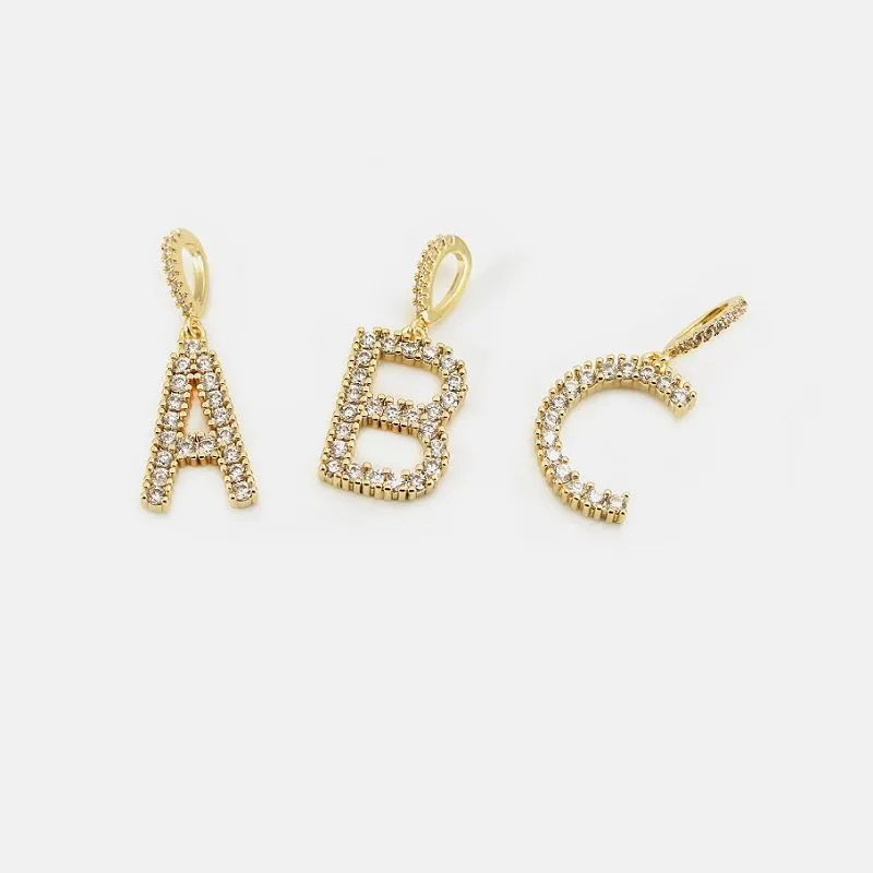 Indledende vedhæng forgyldt