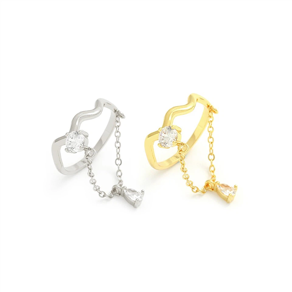 New Fashion Cz Ring Kvinder