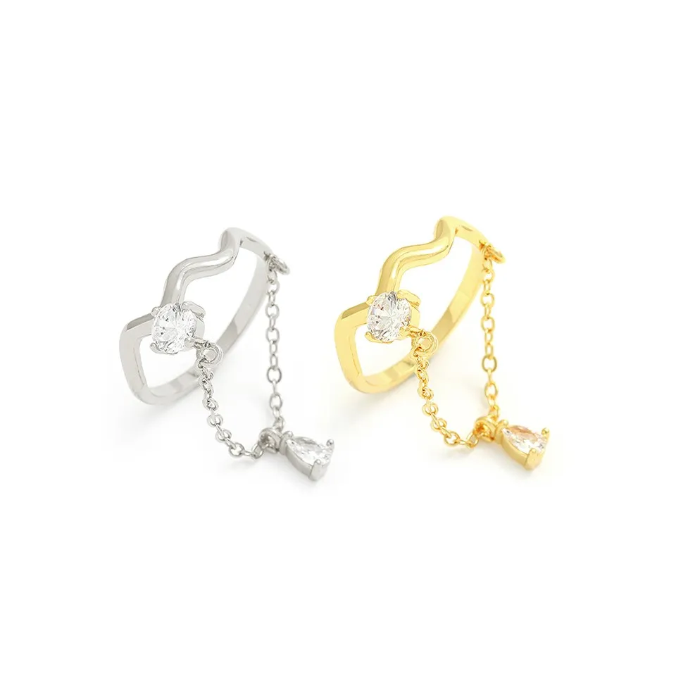 New Fashion Cz Ring Kvinder