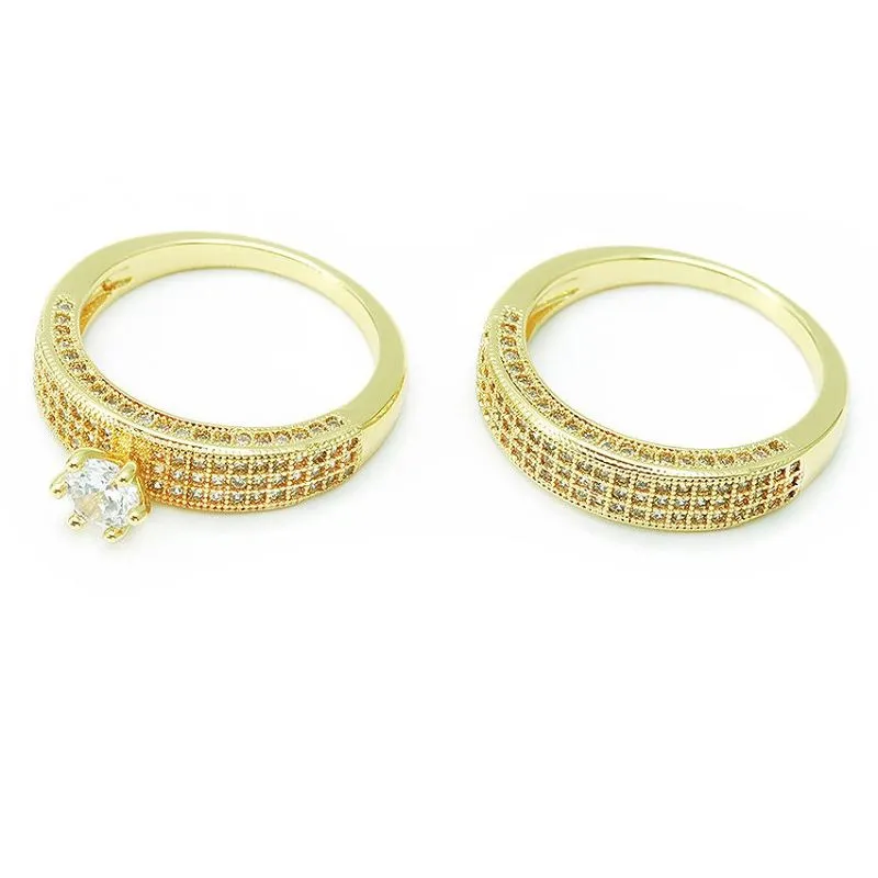 Unikt guldbelagt bruderingesæt